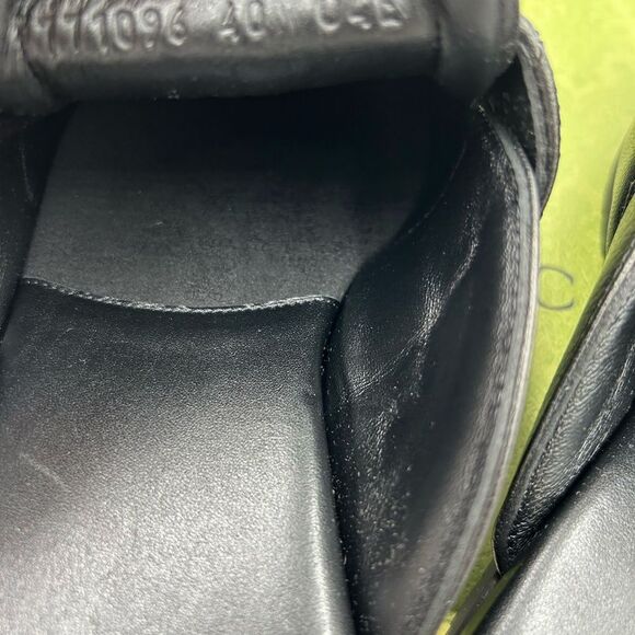 Women's Gucci , leather horse bit mules size 39.5 made in Italy - Picture 6 of 9